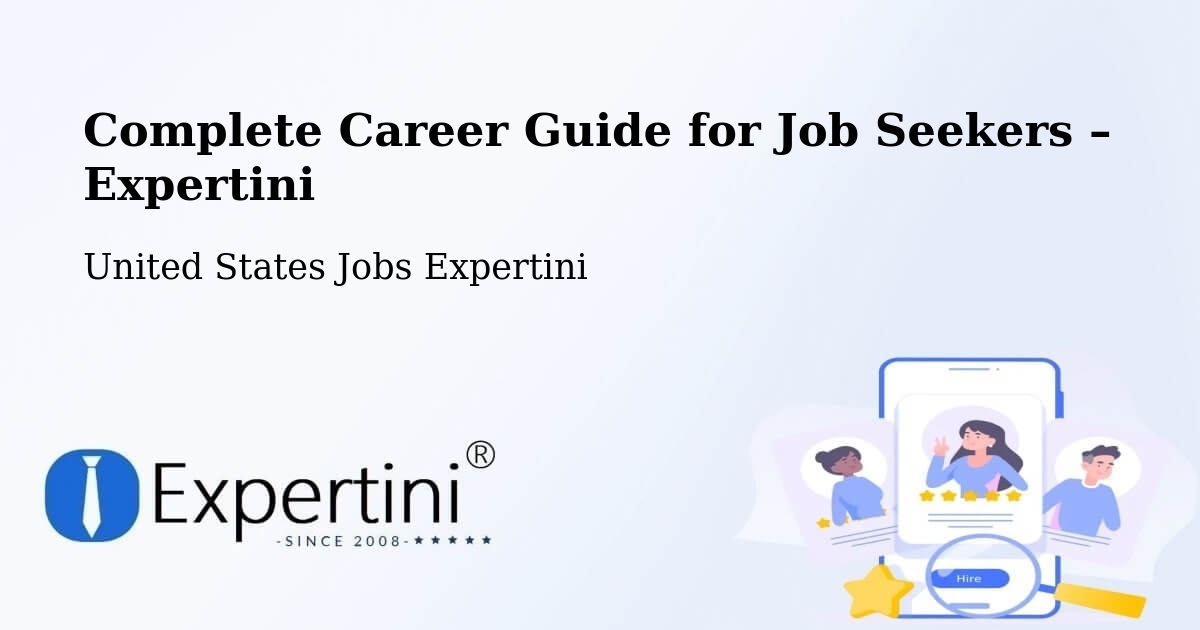 Career Guide for Job Seekers – Lacey - Lacey, United States Jobs Expertini